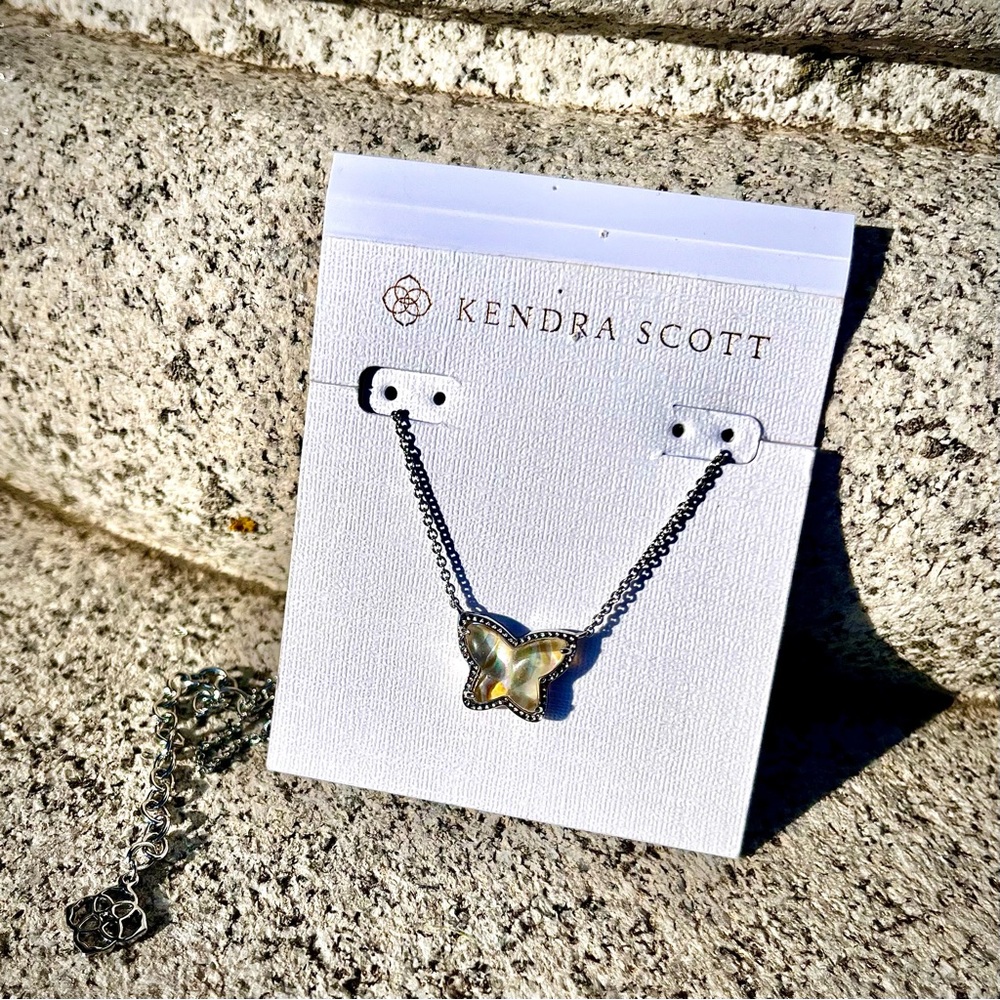 Kendra Scott Abolone Lillia Butterfly Necklace